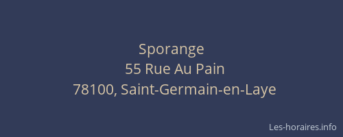 Sporange