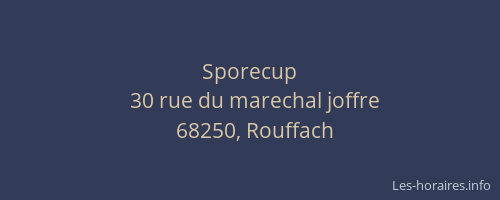 Sporecup