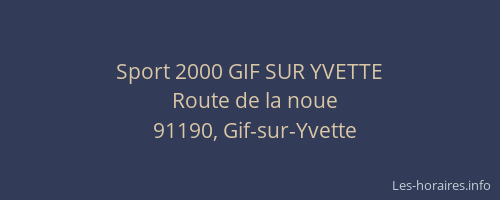 Sport 2000 GIF SUR YVETTE