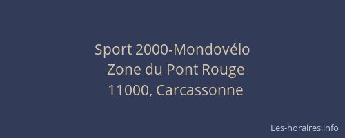 Sport 2000-Mondovélo