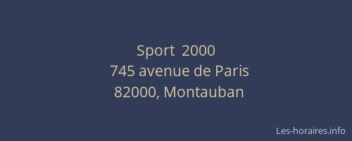 Sport  2000