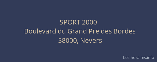 SPORT 2000