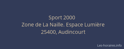 Sport 2000