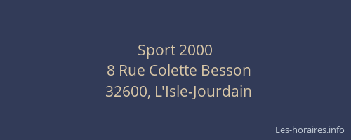 Sport 2000
