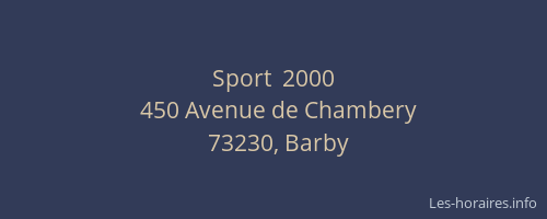 Sport  2000