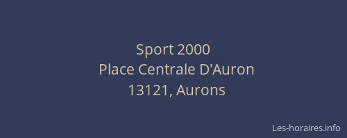 Sport 2000