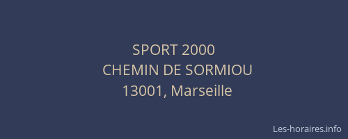 SPORT 2000