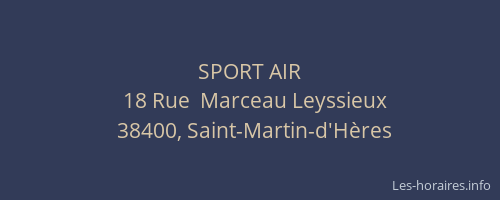 SPORT AIR