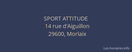 SPORT ATTITUDE