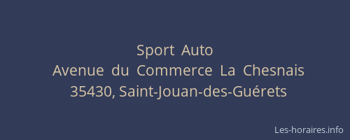 Sport  Auto