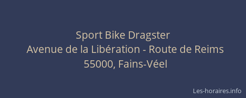 Sport Bike Dragster