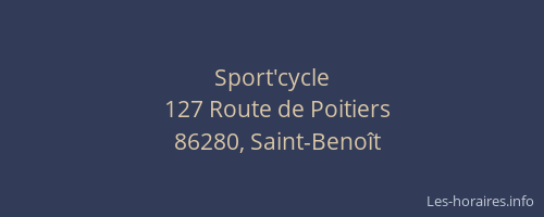 Sport'cycle