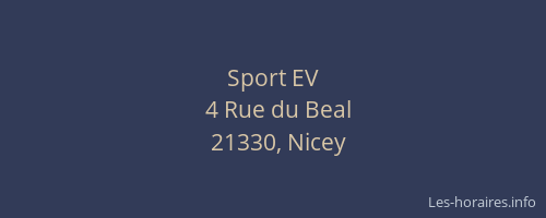 Sport EV
