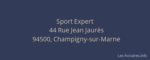 Sport Expert