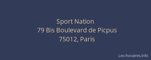 Sport Nation