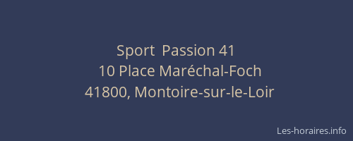 Sport  Passion 41