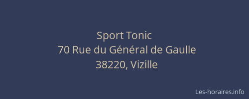 Sport Tonic
