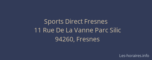 Sports Direct Fresnes