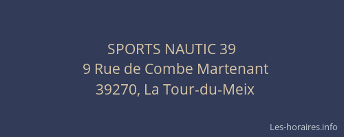 SPORTS NAUTIC 39