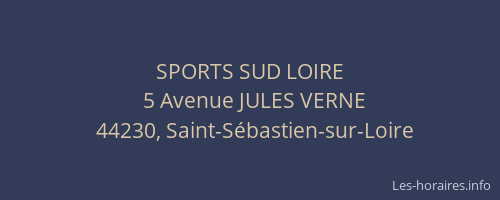 SPORTS SUD LOIRE