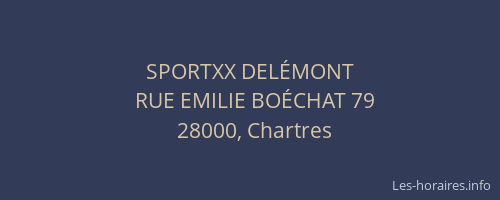SPORTXX DELÉMONT