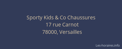 Sporty Kids & Co Chaussures
