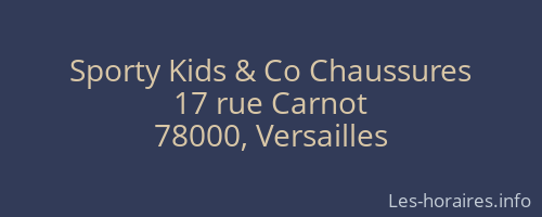 Sporty Kids & Co Chaussures