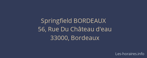 Springfield BORDEAUX