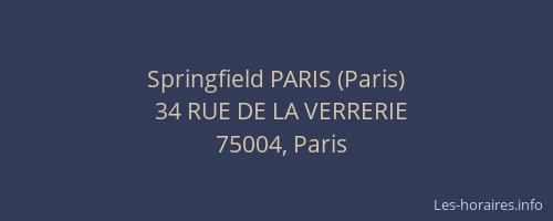Springfield PARIS (Paris)