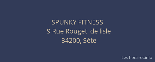 SPUNKY FITNESS