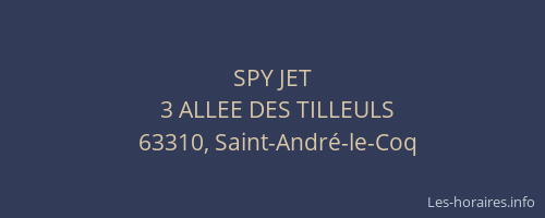 SPY JET