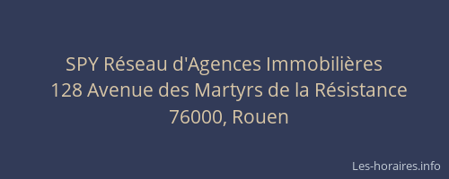 SPY Réseau d'Agences Immobilières