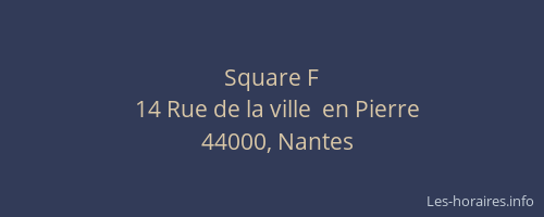 Square F