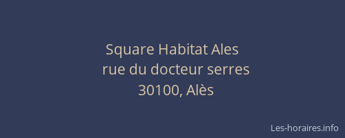 Square Habitat Ales