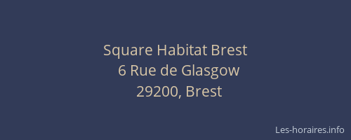 Square Habitat Brest