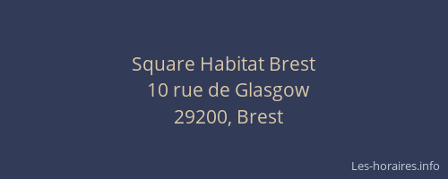 Square Habitat Brest