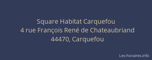 Square Habitat Carquefou