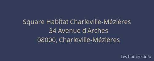 Square Habitat Charleville-Mézières