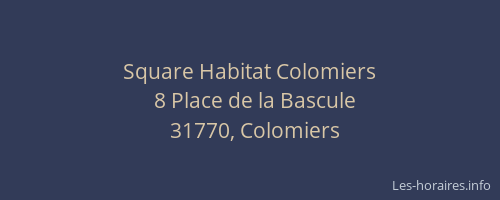 Square Habitat Colomiers