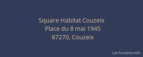 Square Habitat Couzeix
