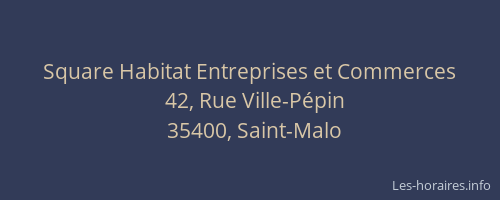 Square Habitat Entreprises et Commerces