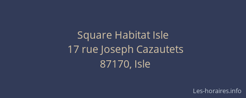 Square Habitat Isle