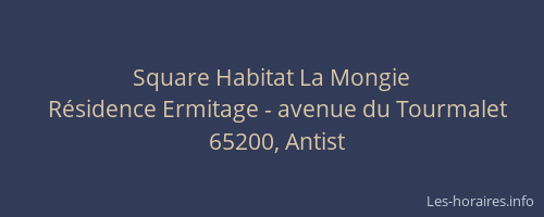 Square Habitat La Mongie