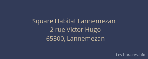 Square Habitat Lannemezan