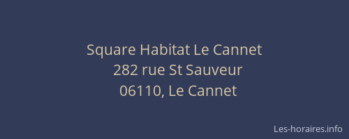 Square Habitat Le Cannet