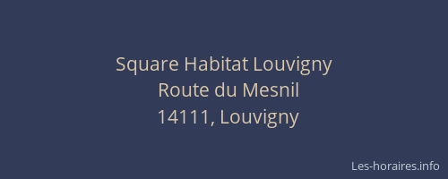 Square Habitat Louvigny