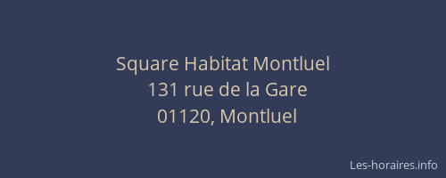 Square Habitat Montluel