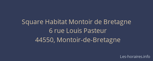 Square Habitat Montoir de Bretagne