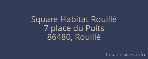 Square Habitat Rouillé