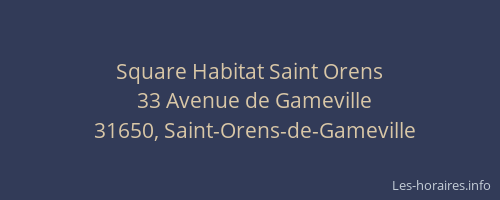 Square Habitat Saint Orens